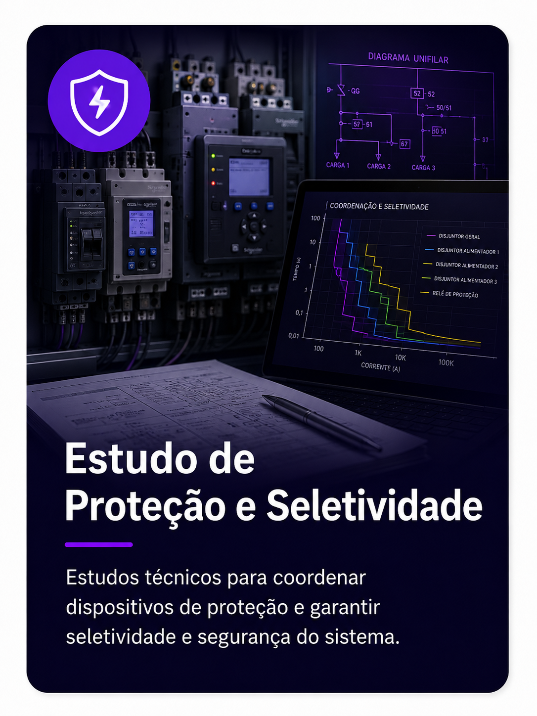 Estudo de Proteção e Seletividade